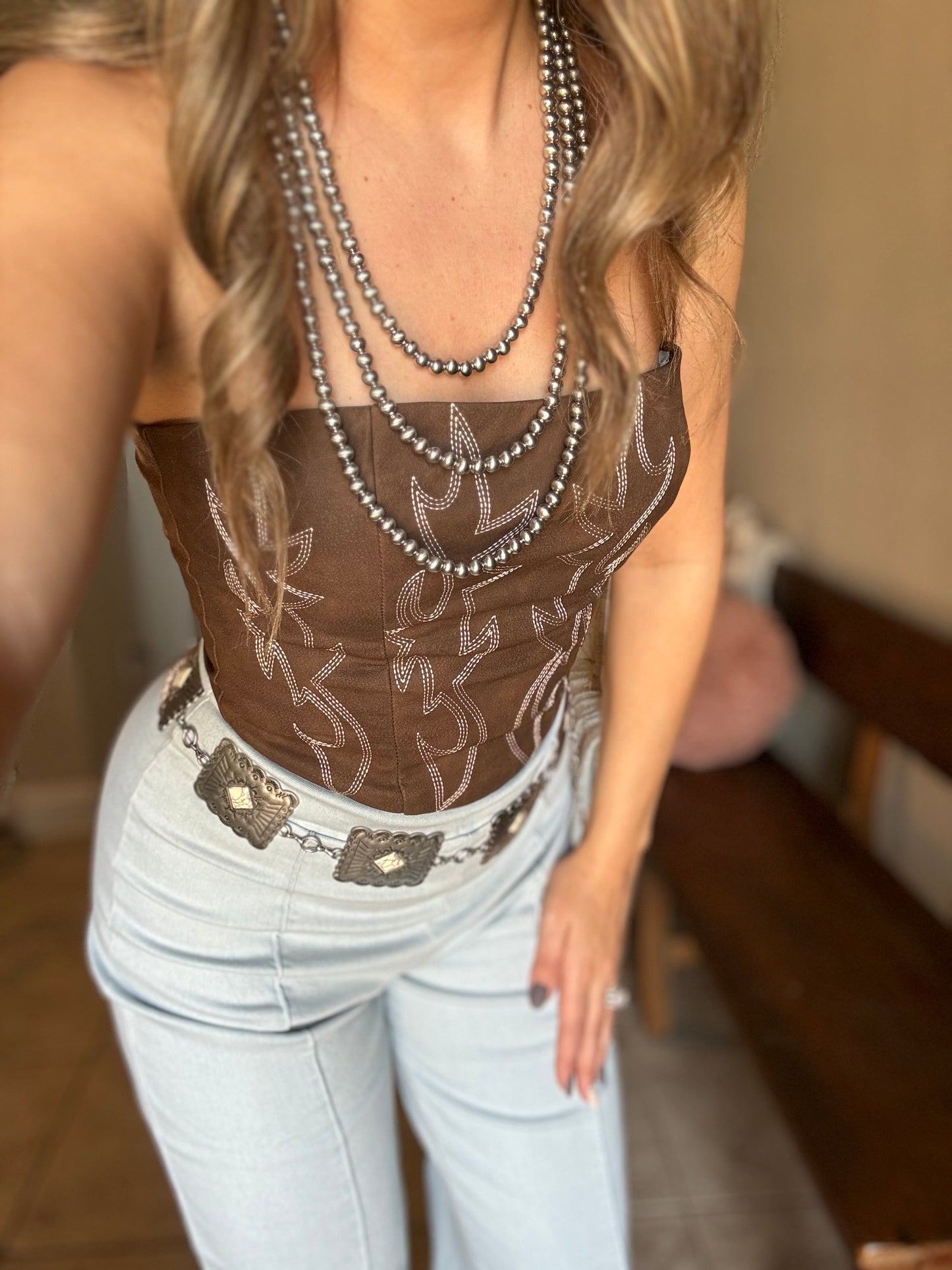 Western Babe Corset Top